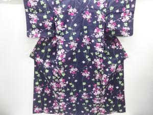 SEIKO MATSUDA　花にクローバー模様浴衣